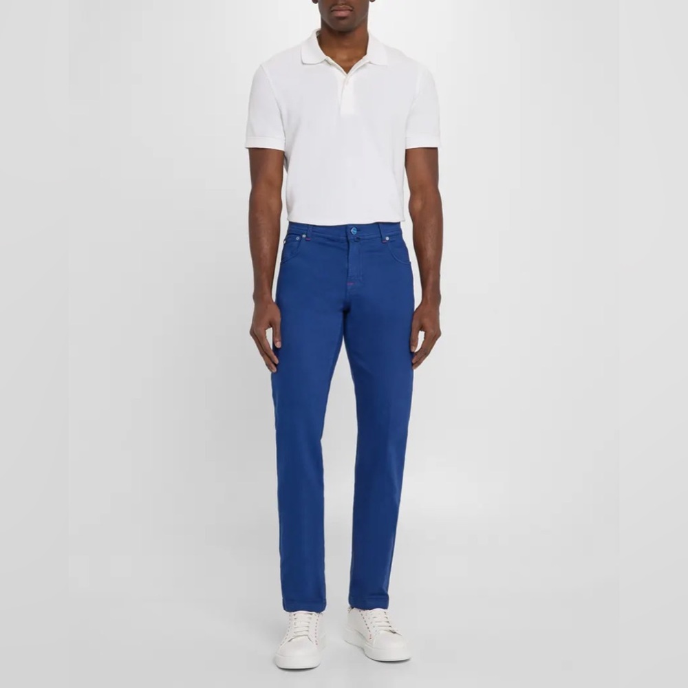 *SOLD*Kiton Men’s Slim Denim Jean Five-Pocket Pants LT BLUE Size 33x30